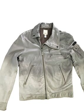 Diesel Men's Ombre Lambskin Leather Jacket – XXL – Very Soft leather.